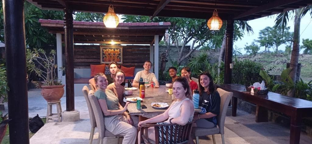 Bedroom overlooking Mt. Agung